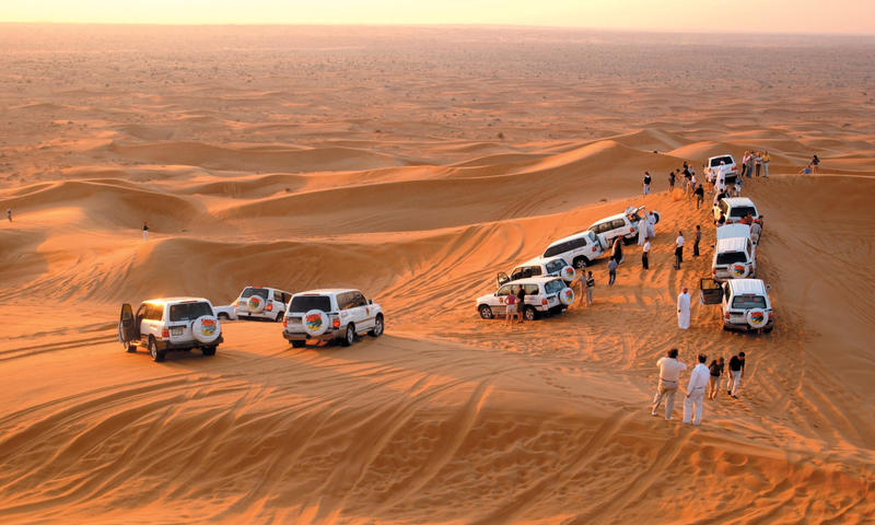 Dubai Jeep safari tours included the Kathmandu to Dubai tour Package 